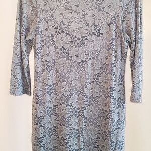 Forever 21 Taupe Lace Dress